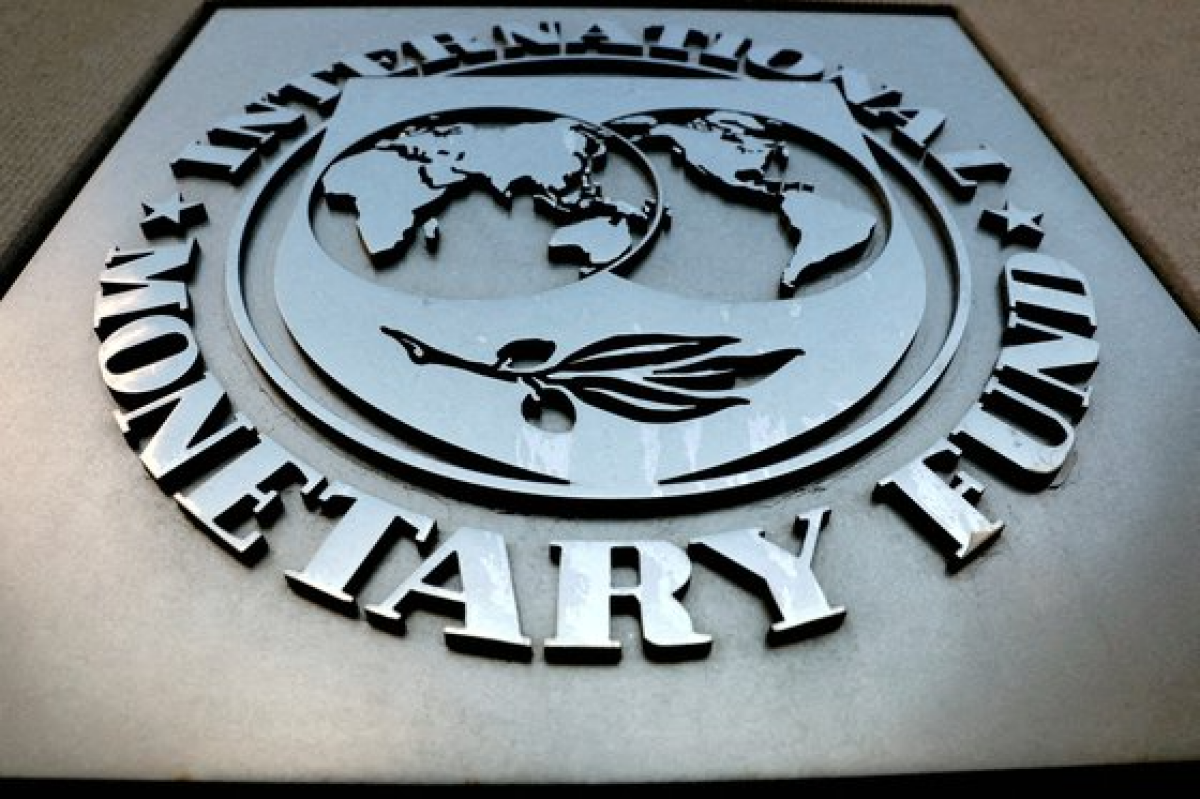 2018년 9월 4일 미국 워싱턴의 IMF(국제통화기금) 본사. 2024년 1월 30일 IMF는 한국의 2024년 경제성장률 전망치를 2.3%로 소폭 올렸다. 연합뉴스